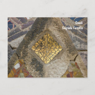 Cartão Postal Mosaico da Sagrada Família