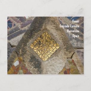 Cartão Postal Mosaico do Sagrada Familia