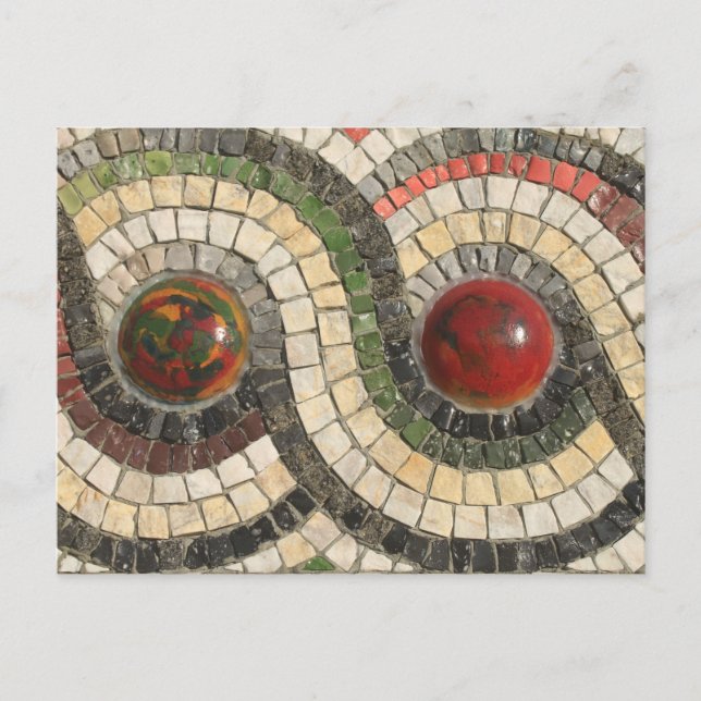 Cartão Postal Mosaicos (Frente)