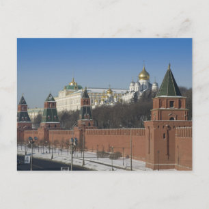 Cartão Postal Moscou Kremlin