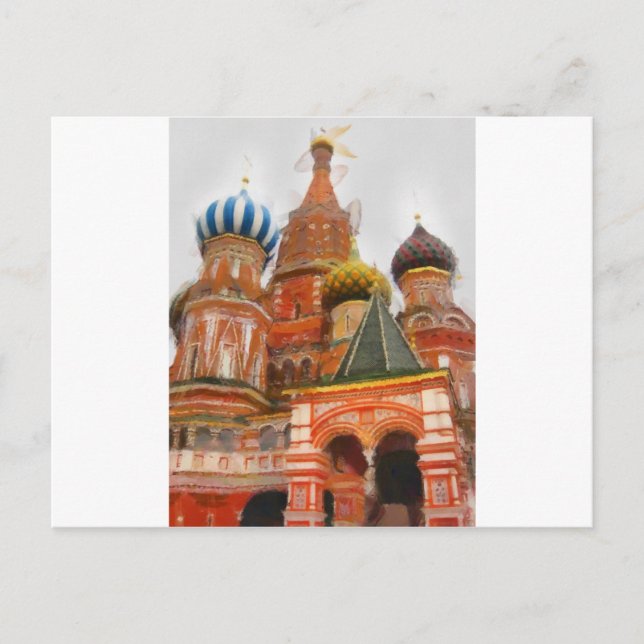 Cartão Postal Moskva (Frente)