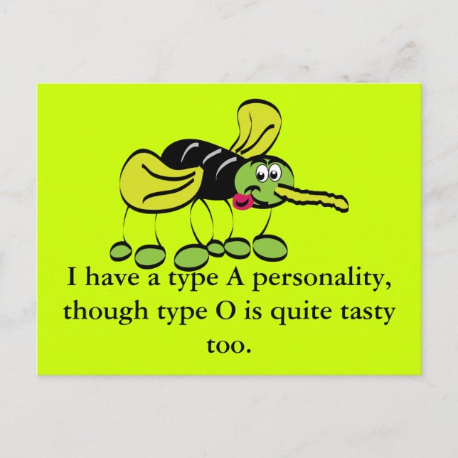 Cartão Postal Mosquito (Frente)