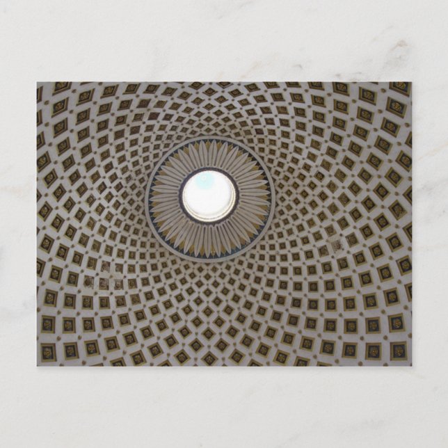Cartão Postal Mosta Dome (Frente)