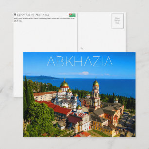 Cartão Postal Mosteiro de Athos, Novy Afon, Abkhazia Viagem