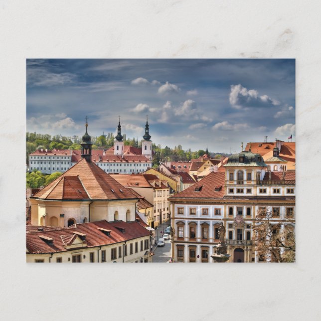 Cartão Postal Mosteiro de Praga Strahov (Frente)