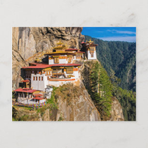 Cartão Postal Mosteiro de Tiger Nest