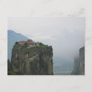 Cartão Postal Mosteiro em Meteora, Grécia