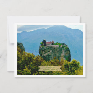 Cartão Postal Mosteiro, Meteora, Grécia