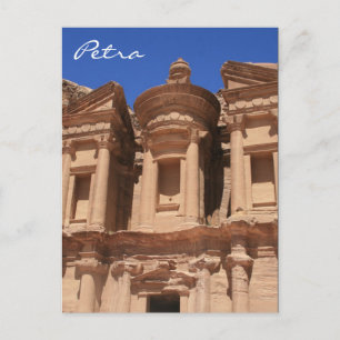 Cartão Postal mosteiro petra
