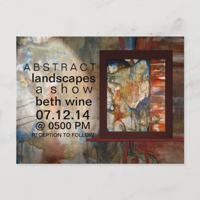 CARTÃO POSTAL MOSTRA DE ARTE (Frente)