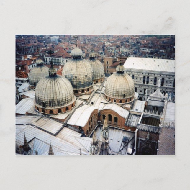 Cartão Postal Mostre-o da parte superior do telhado (Frente)