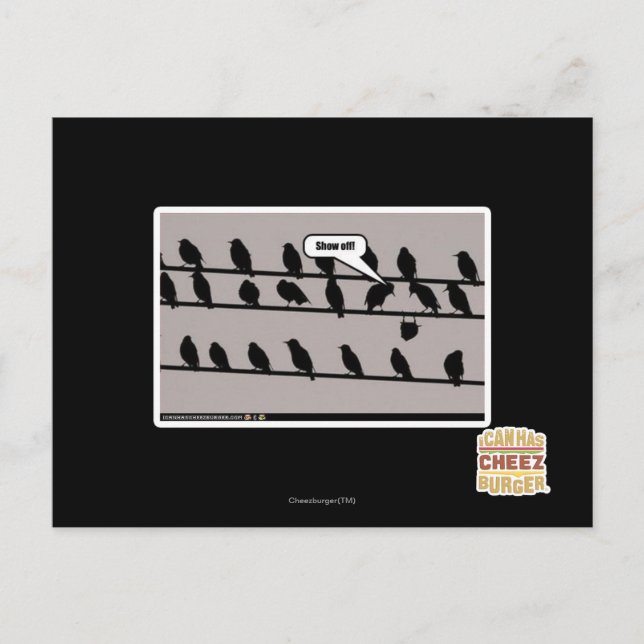 Cartão Postal Mostre-se! (Frente)