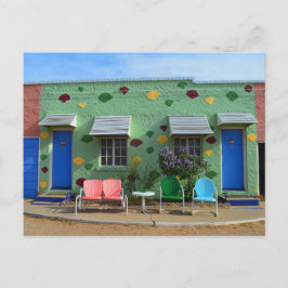 Cartão Postal Motel Blue Swallow, Salas 10 e 11, Tucumcari, N.M.