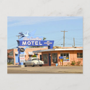 Cartão Postal Motel Blue Swallow, Tucumcari, Novo México