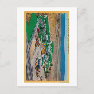 Cartão Postal Motel Patmars e Drive-InState moderno