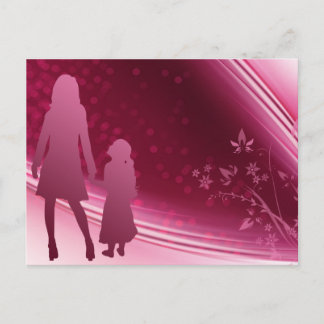 Cartão Postal Mother - Daughter