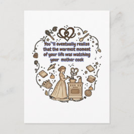 Cartão Postal motherhood postcard