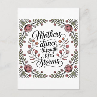 Cartão Postal Mothers Dance Through Life's Storms
