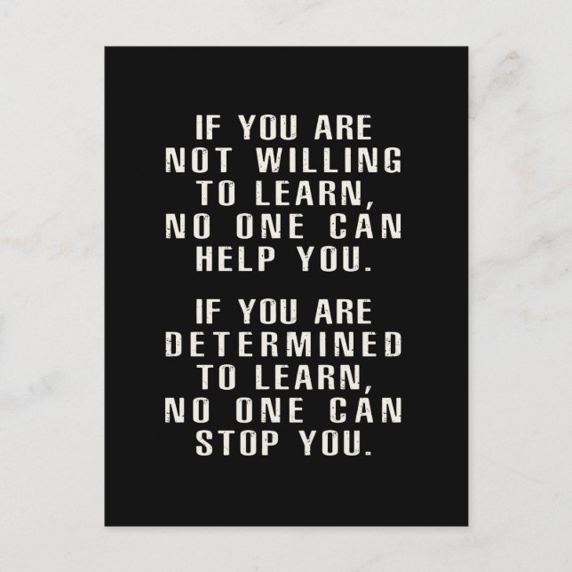 Cartão Postal Motivação, Cotações Positivas, Ditos Positivos (Frente)