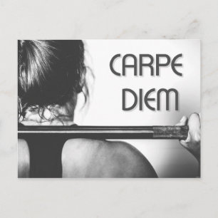 Cartão Postal Motivação da Malhação Gym Bodybuilding