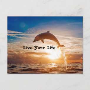 Cartão Postal Motivação da sua vida