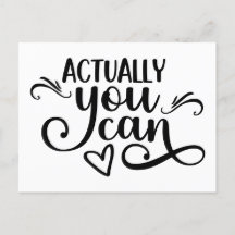 Motivação dizendo que você pode preto branco