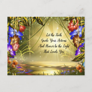 Cartão Postal Motivacional