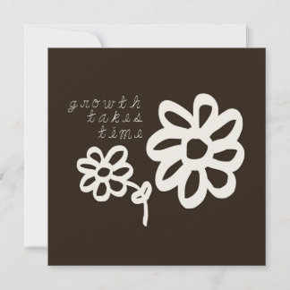 Cartão Postal Motivacional Inspirador de Crescimen