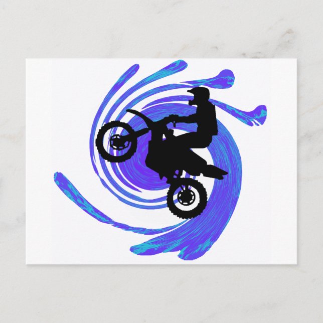 Cartão Postal Moto, moto (Frente)