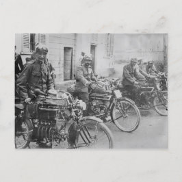 Cartão Postal Motocicleta italiana