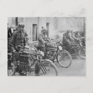 Cartão Postal Motocicleta italiana