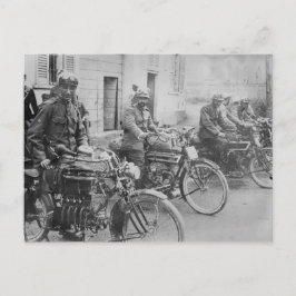 Cartão Postal Motocicleta italiana