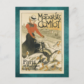 Cartão Postal Motocicletas Comiot Por Theophile-Alexandre Steinl