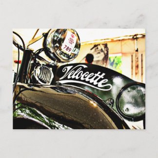 Cartão Postal Motociclo de colheita da série Velocette M