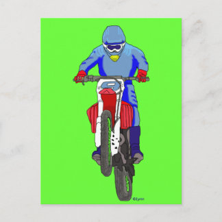 Cartão Postal Motocross 100