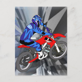 Cartão Postal Motocross 204