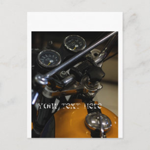 Cartão Postal Motoqueiro Motociclista Motocicleta Piloto