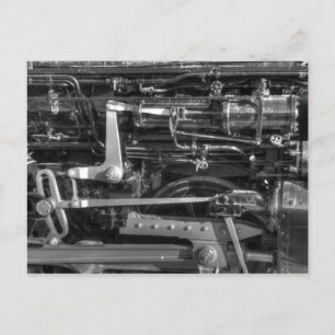 Cartão Postal Motor a vapor