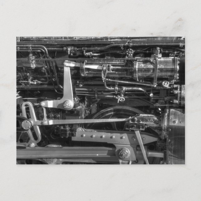 Cartão Postal Motor a vapor (Frente)