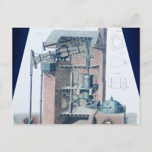 Cartão Postal Motor a vapor atmosférico