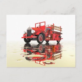 Cartão Postal Motor de Fogo Anterior