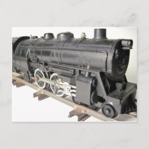 Cartão Postal Motor do comboio-modelo