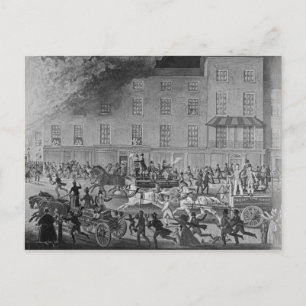 Cartão Postal Motores de incêndio de Londres