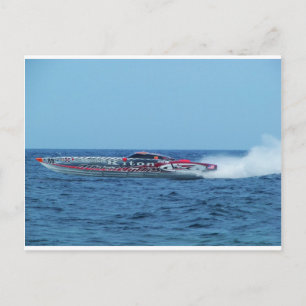 Cartão Postal Motoveleiro offshore de Kiton.