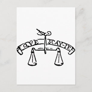 Cartão Postal Motto Montaigne. Que Sais-Je? O que eu sei?