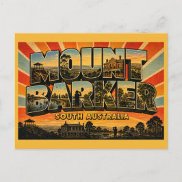 Cartão Postal Mount Barker SA Adelaide Hills Vintage
