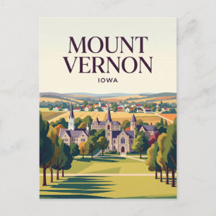 Cartão Postal Mount Vernon EUA