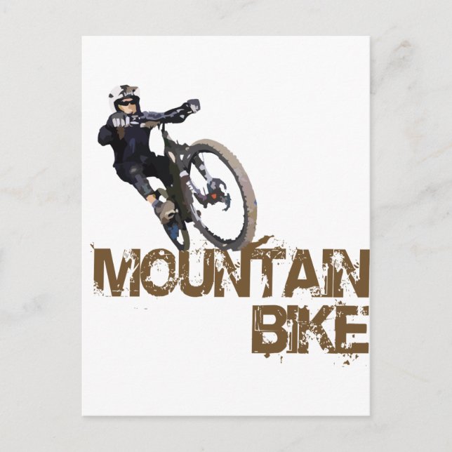 Cartão Postal Mountain bike (Frente)