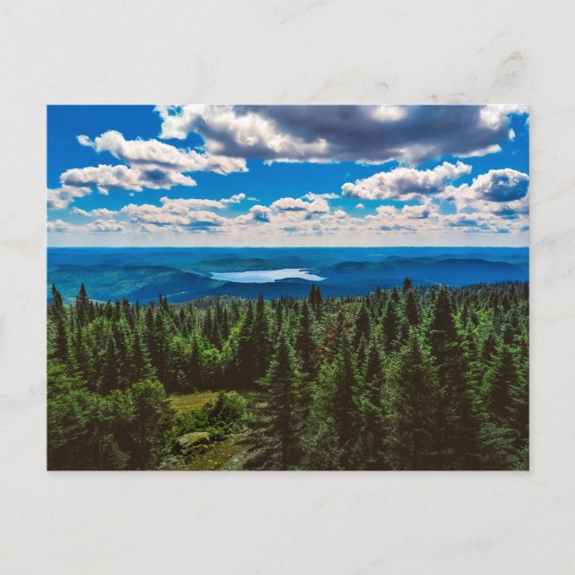 Cartão Postal Mountain Noir Quebec, Canadá - Fotografia Viagem (Frente)