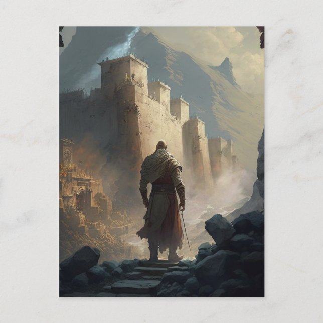 Cartão Postal Mountain Town Siege (Frente)